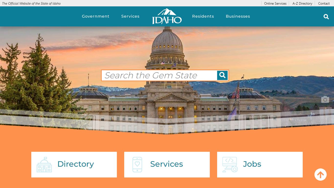 Welcome | The Official Website of the State of Idaho